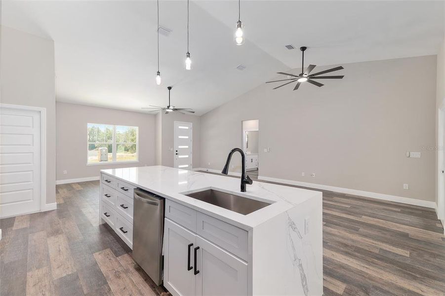 Furnished interior view inside a new home in , Citrus Springs (Image 13).