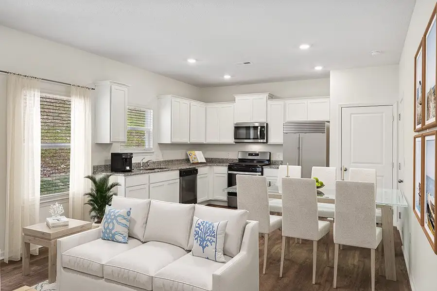 Representative furnished interior of a home built from the Bennet by D.R. Horton in Johnson Farms, Greeneville (Image 4).