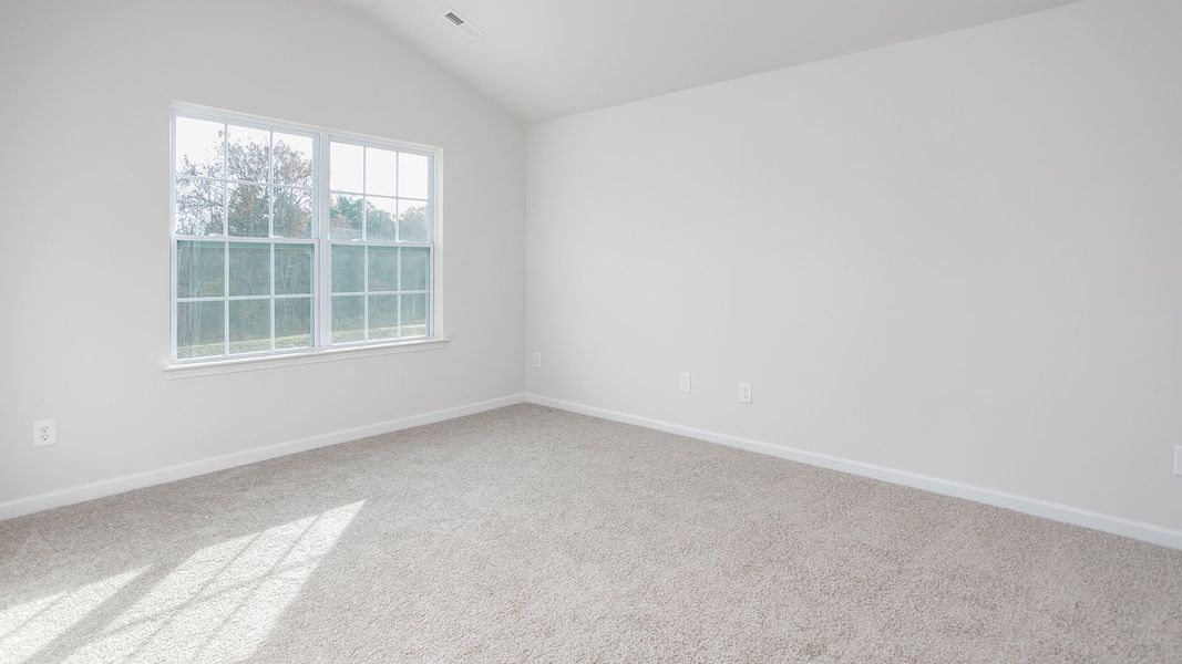 Spacious, unfurnished interior of a new home in The Gables at Edinborough Townes, Gibsonville (Image 13).