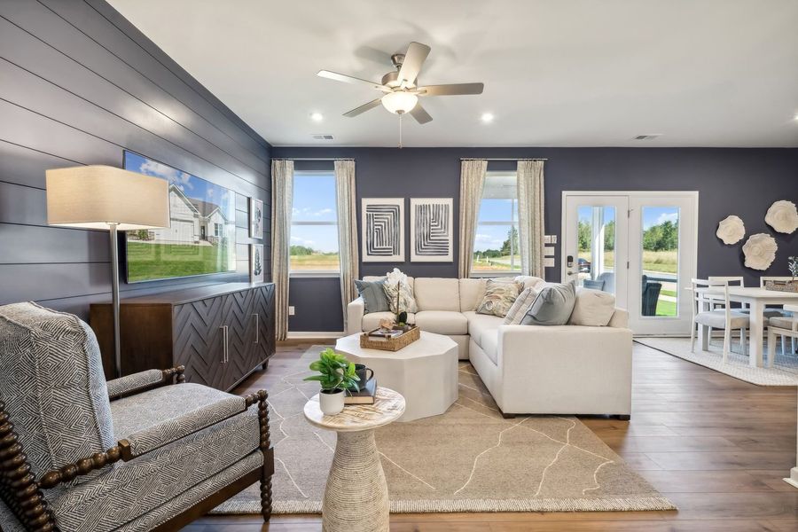 Representative furnished interior of a home built from the The Bancroft by Stanley Martin Homes in Green Tree Place, Anderson (Image 12).