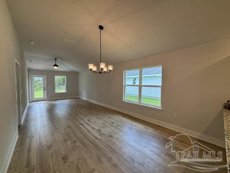 Spacious, unfurnished interior of a new home in Turtle Creek, Cantonment (Image 6).