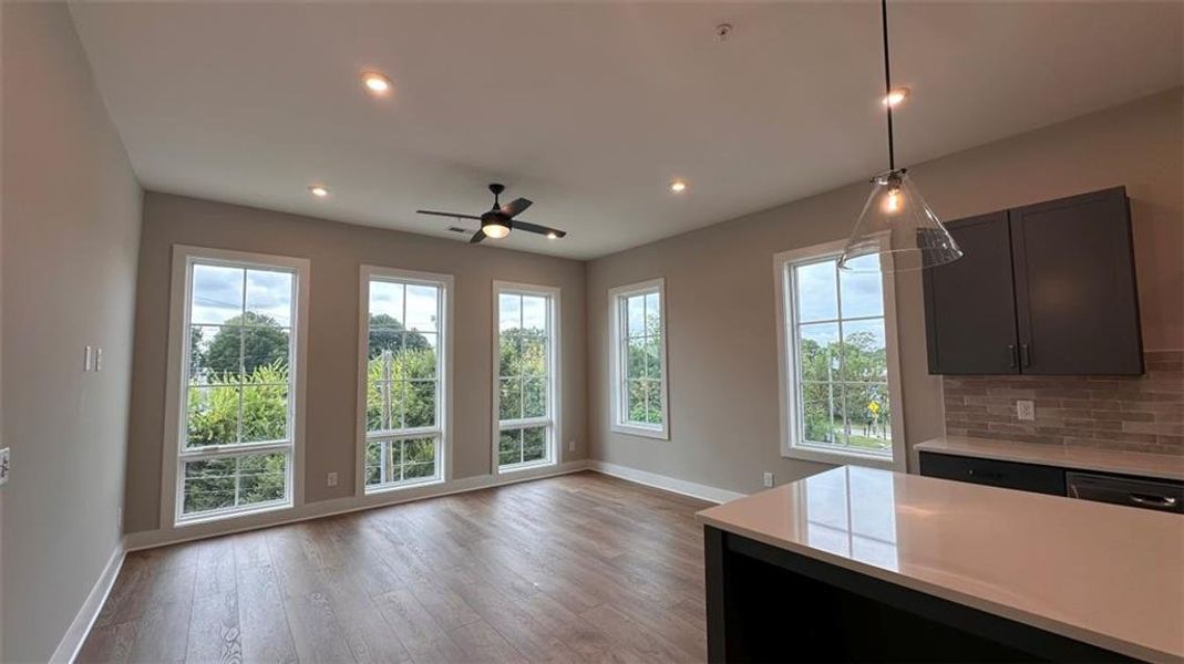 Spacious, unfurnished interior of a new home in , Atlanta (Image 13).