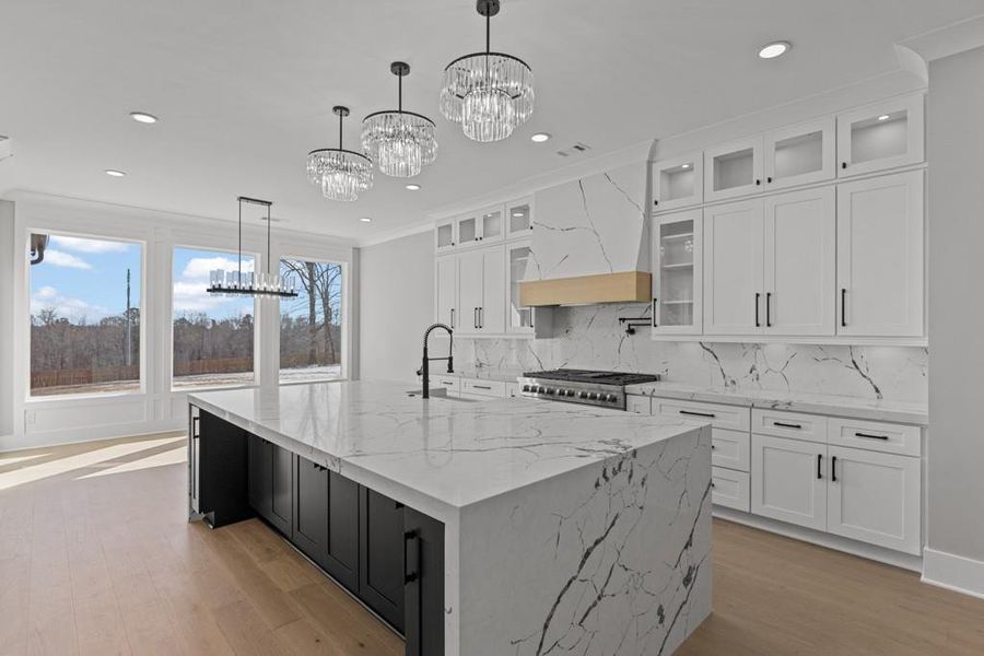 Furnished interior view inside a new home in , Buford (Image 6).