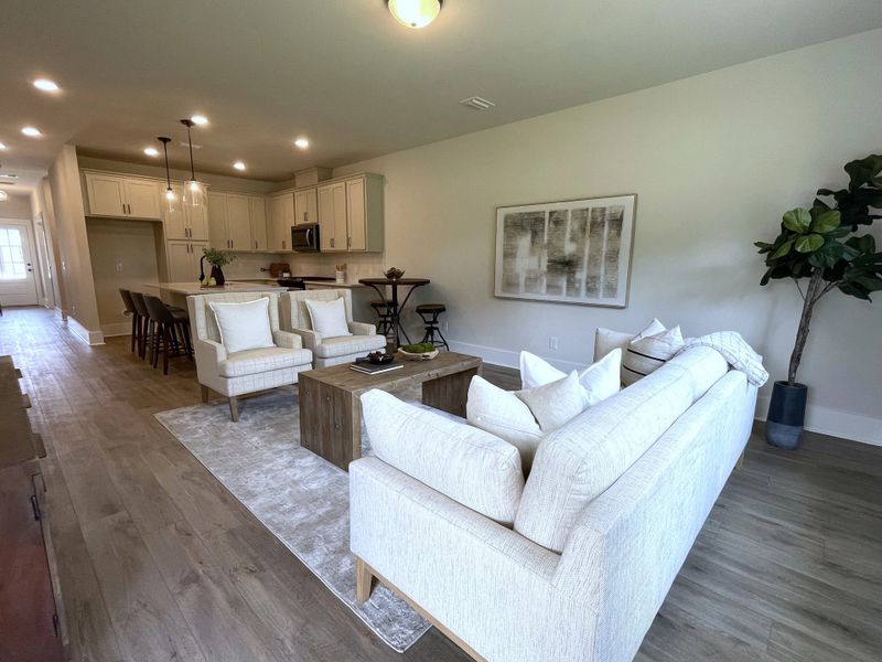 Similar Palmetto floorplan for inspiration - finishes and features vary