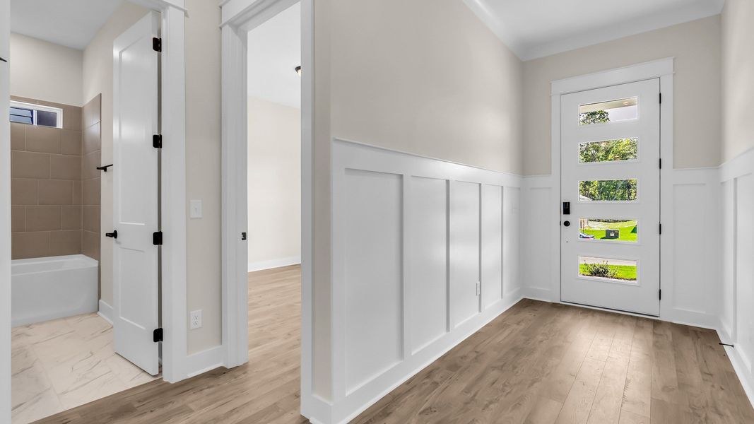 Furnished interior view inside a new home in Brush Creek, Fairview (Image 7). Furnished interior view inside a new home in Brush Creek, Fairview (Image 7).