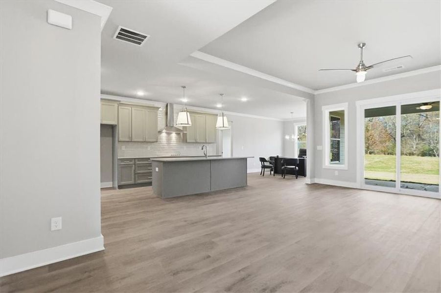 Spacious, unfurnished interior of a new home in , Statham (Image 27).