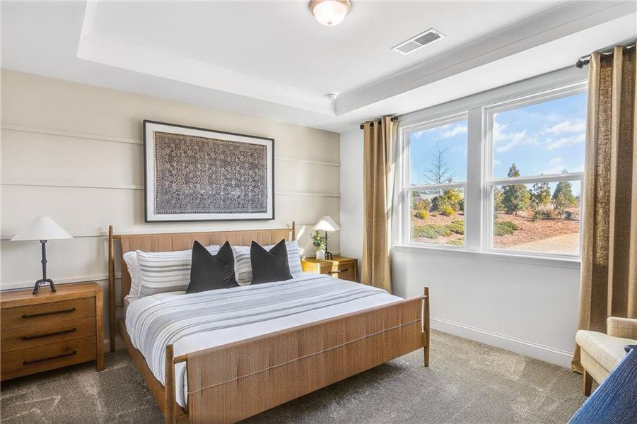 Furnished interior view inside a new home in Sun City Peachtree, Griffin (Image 12).