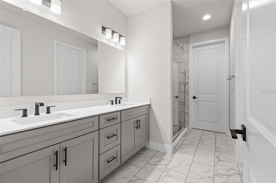 Furnished interior view inside a new home in , Debary (Image 9).