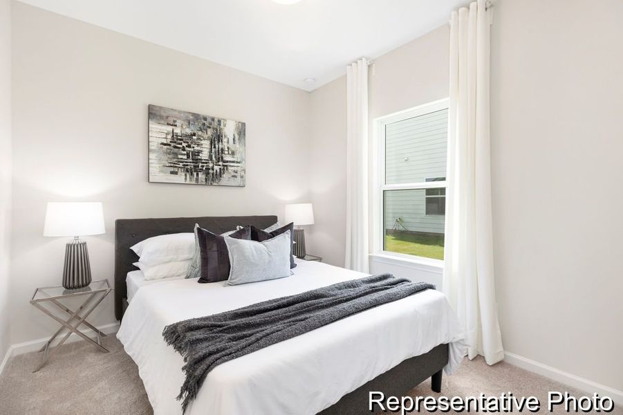 Furnished interior view inside a new home in Morrow Brook, Albemarle (Image 12).