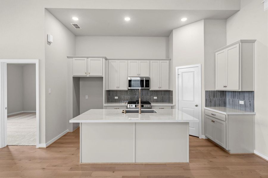 Furnished interior view inside a new home in Sienna 45', 50', Missouri City (Image 7).