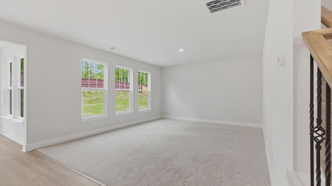 Furnished interior view inside a new home in The Reserve at Livingston Park, Easley (Image 15).