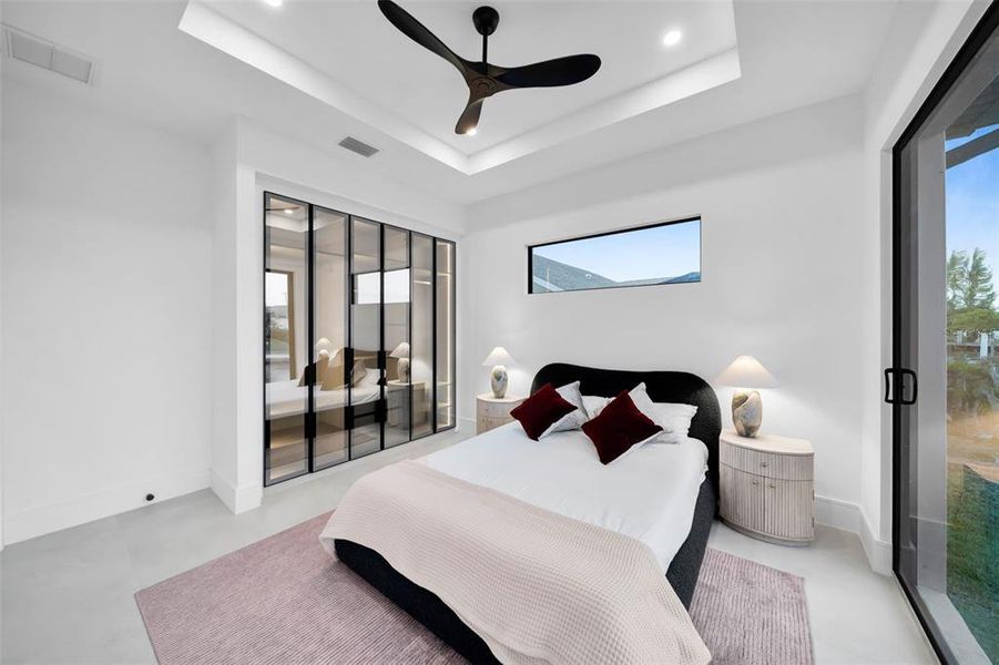 Furnished interior view inside a new home in , Cape Coral (Image 10).