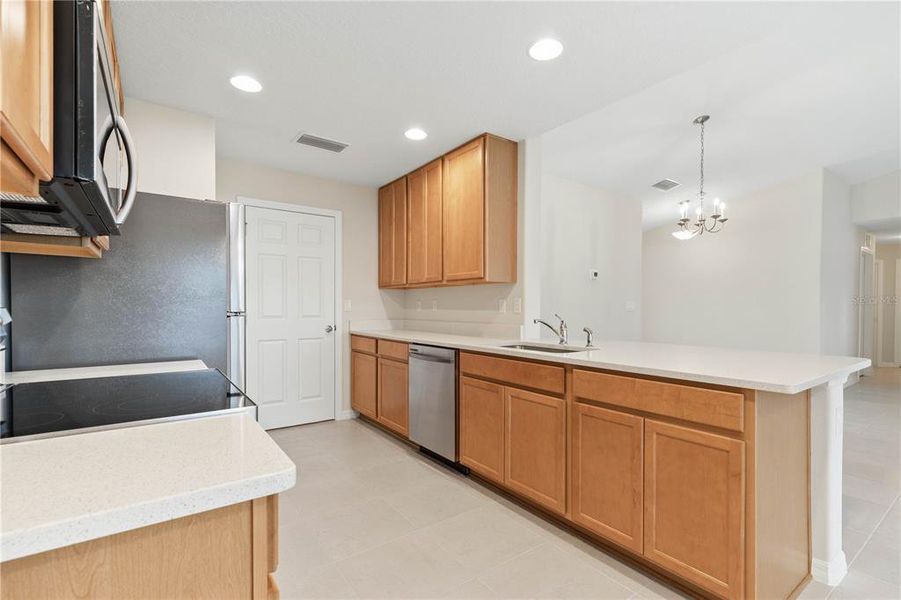 Furnished interior view inside a new home in , Palm Coast (Image 10).