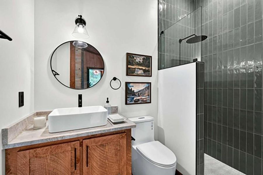 Furnished interior view inside a new home in , Blue Ridge (Image 3).