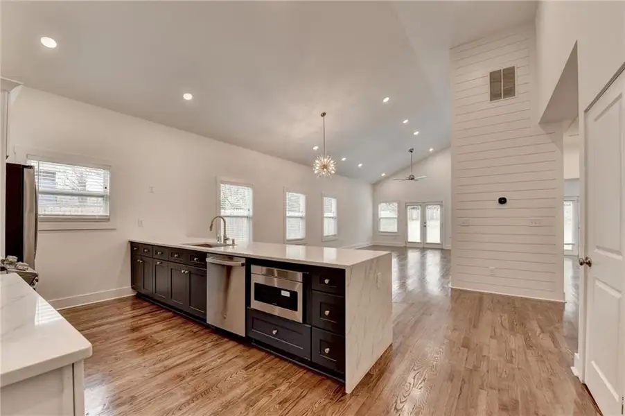 Furnished interior view inside a new home in , Decatur (Image 15).