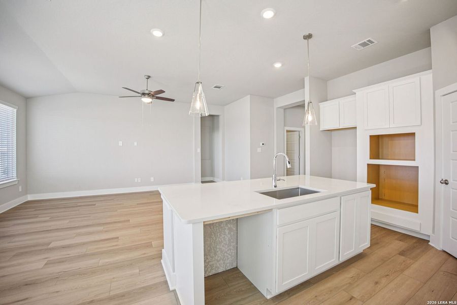 Furnished interior view inside a new home in Sagebrooke - Classic Series, San Antonio (Image 18).