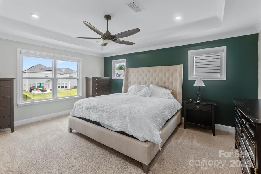 Furnished interior view inside a new home in , Charlotte (Image 40).