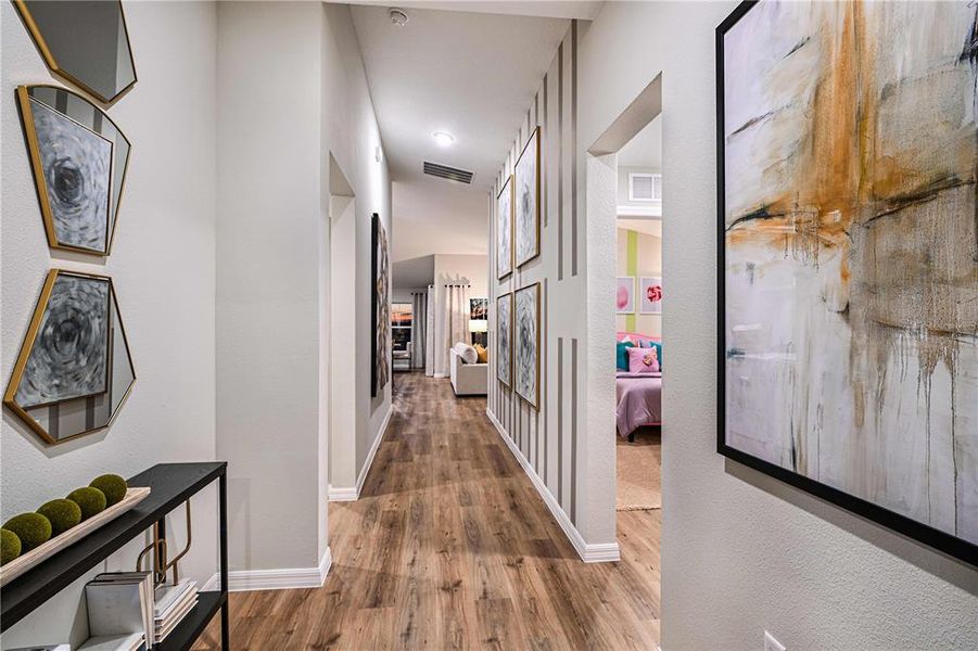 Furnished interior view inside a new home in Crosswinds, Haines City (Image 20). Furnished interior view inside a new home in Crosswinds, Haines City (Image 20).