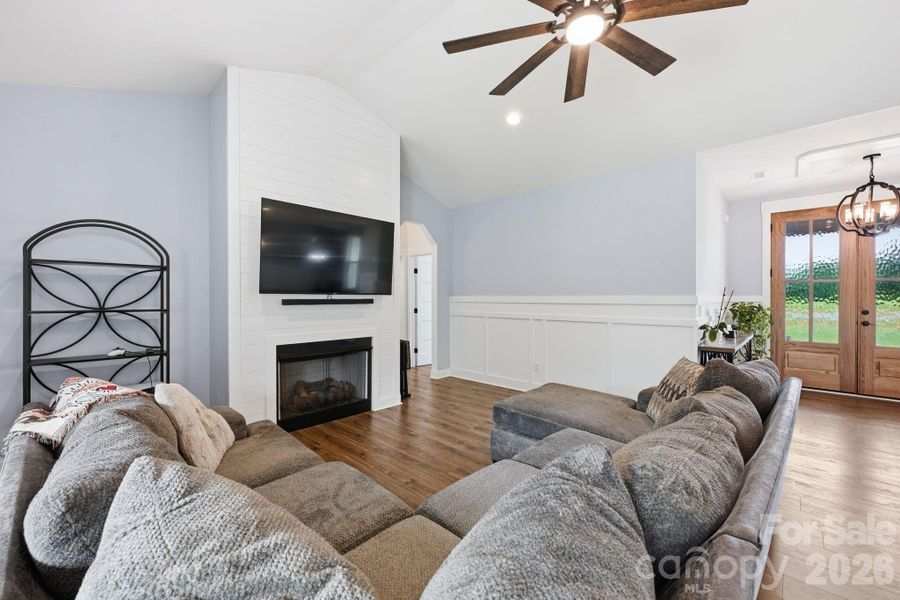 Furnished interior view inside a new home in , Clover (Image 14). Furnished interior view inside a new home in , Clover (Image 14).