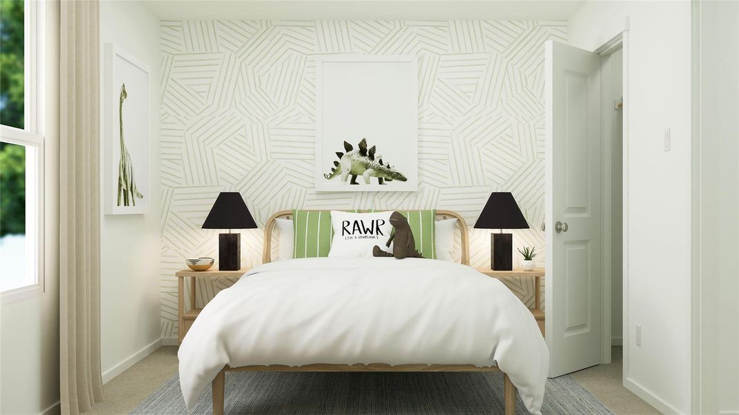 Furnished interior view inside a new home in Firefly Pointe, Hutto (Image 3).