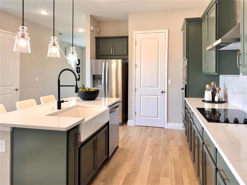 Furnished interior view inside a new home in , St. Cloud (Image 28). Furnished interior view inside a new home in , St. Cloud (Image 28).