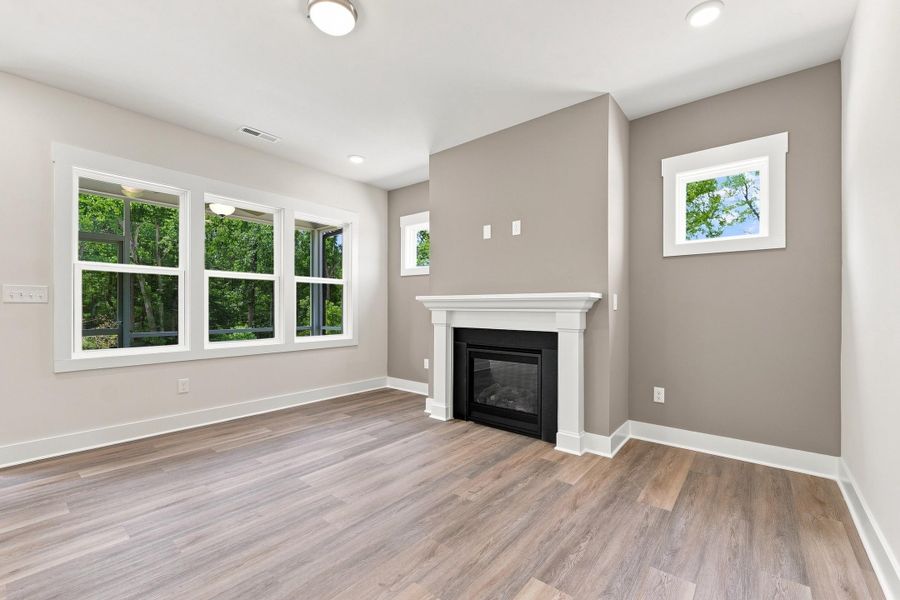 Spacious, unfurnished interior of a new home in McConnell Ridge, McLeansville (Image 22).