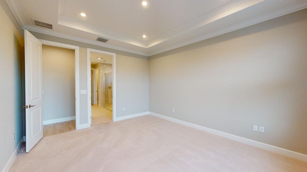 Representative unfurnished interior of a home built from the Azzurro by Taylor Morrison in Esplanade by the Islands, Naples (Image 26).