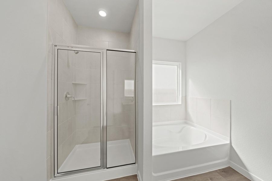 Furnished interior view inside a new home in Paloma at Sanford Farms, Waller (Image 7). Furnished interior view inside a new home in Paloma at Sanford Farms, Waller (Image 7).