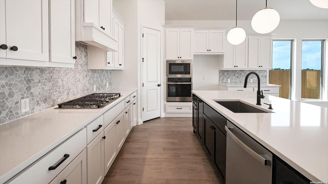 Furnished interior view inside a new home in Legacy at Lake Dunlap, New Braunfels (Image 11).