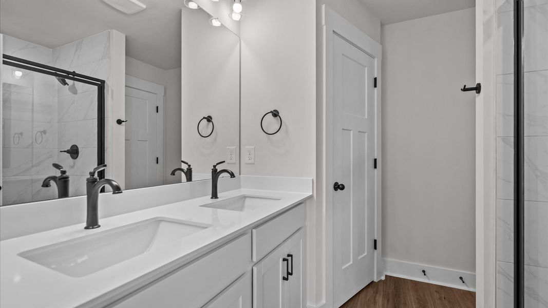 Furnished interior view inside a new home in Saluda Crossing, Piedmont (Image 17).