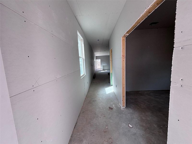 In-progress construction of a new home in The Colony, Bastrop, TX (Image 9).