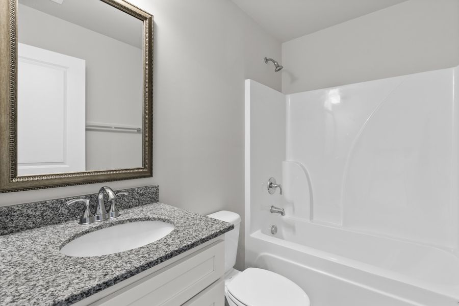 Representative interior finishes for a home built from the Poplar A by McGuinn Homes in Rivers Crossing, Aiken (Image 20). Representative interior finishes for a home built from the Poplar A by McGuinn Homes in Rivers Crossing, Aiken (Image 20).