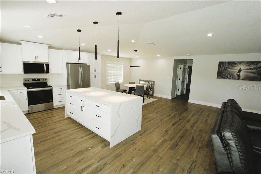 Furnished interior view inside a new home in , Cape Coral (Image 8).