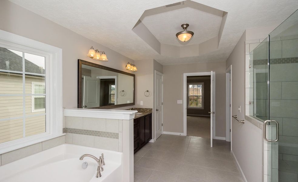 Representative furnished interior of a home built from the Durham Hill by Ivey Homes in Tillery Park, Grovetown (Image 13).