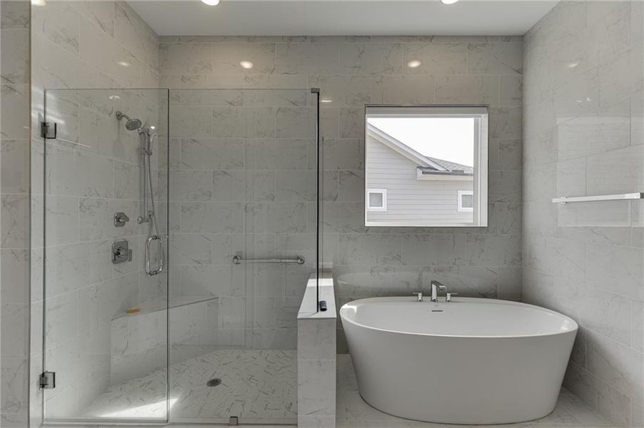 Furnished interior view inside a new home in The Retreat at Sterling on the Lake 48', Flowery Branch (Image 34).