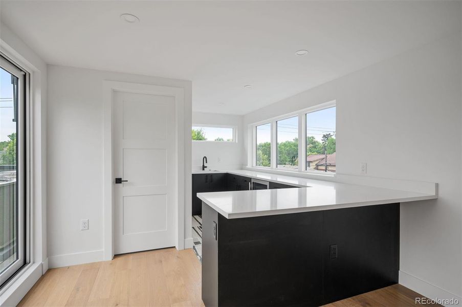 Furnished interior view inside a new home in , Denver (Image 12).