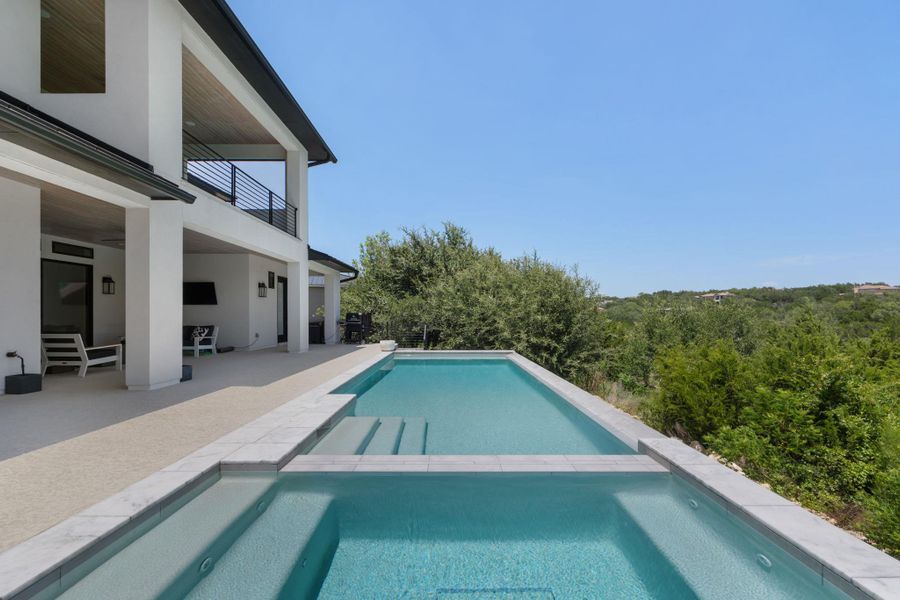 Exterior details and patio area of a home in , Austin (Image 3).