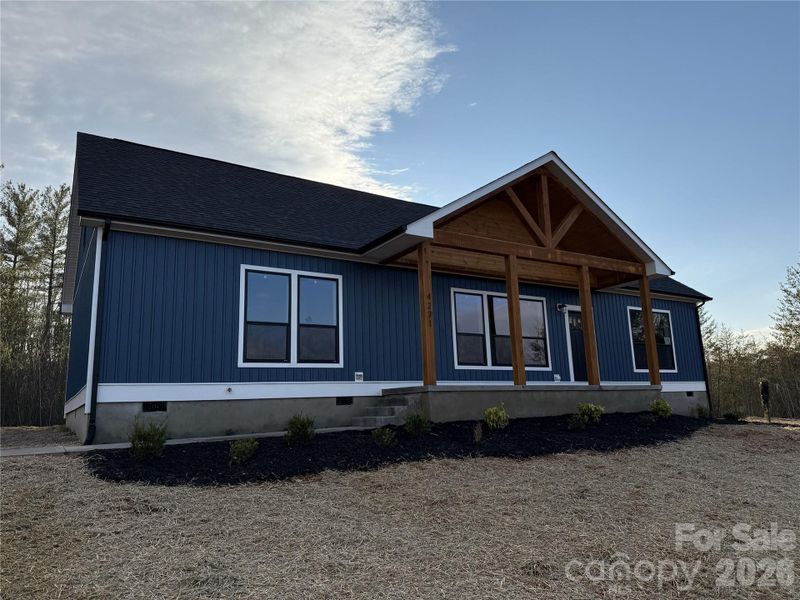 Exterior details and patio area of a home in , Morganton (Image 16).
