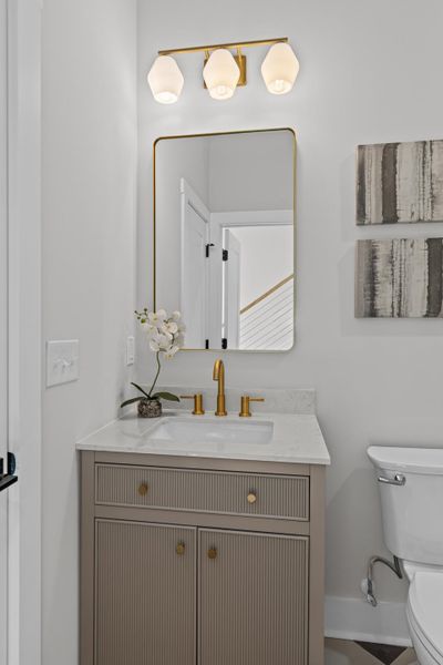 Furnished interior view inside a new home in , Charleston (Image 13).