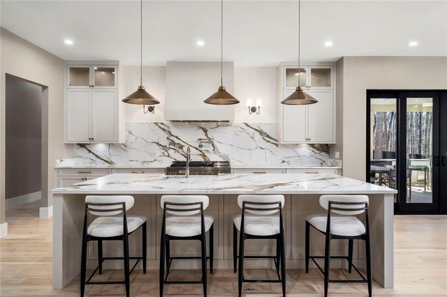 Furnished interior view inside a new home in , Alpharetta (Image 10).