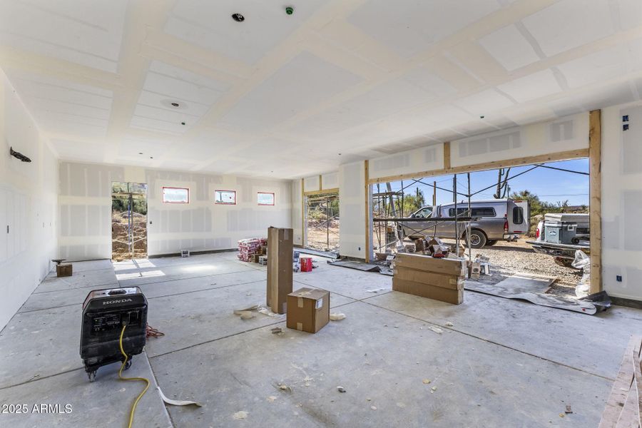 Interior of 3 Car Garage Interior of 3 Car Garage