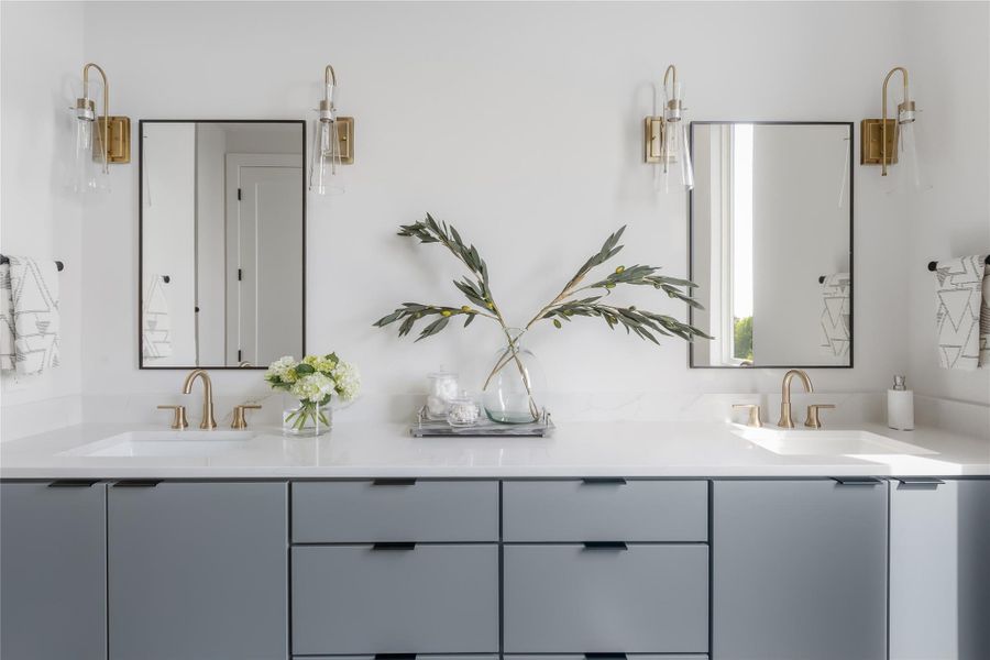 Close-up of interior finishes inside a home in , Austin (Image 15). Close-up of interior finishes inside a home in , Austin (Image 15).