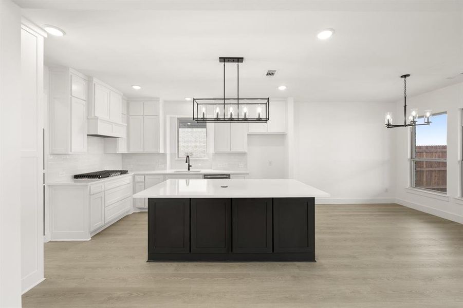 Furnished interior view inside a new home in Westside Preserve, Midlothian (Image 10).