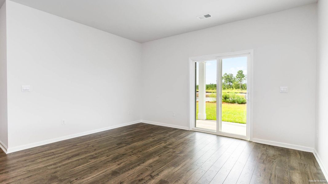 Spacious, unfurnished interior of a new home in Indigo Preserve, Leland (Image 11).