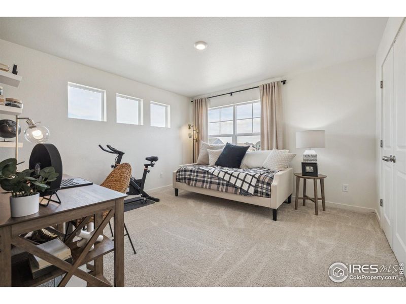 Furnished interior view inside a new home in Settlers Crossing, Commerce City (Image 7).