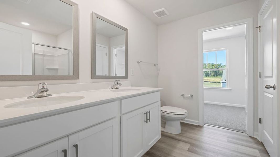 Furnished interior view inside a new home in Varner Station, Woodruff (Image 13).