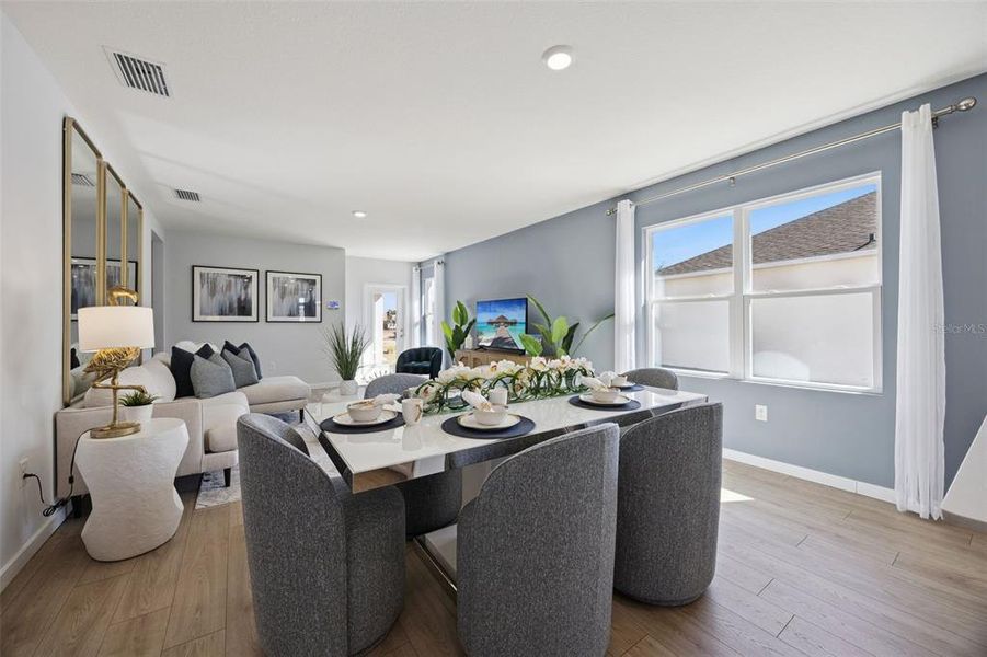 Furnished interior view inside a new home in , Kissimmee (Image 12).