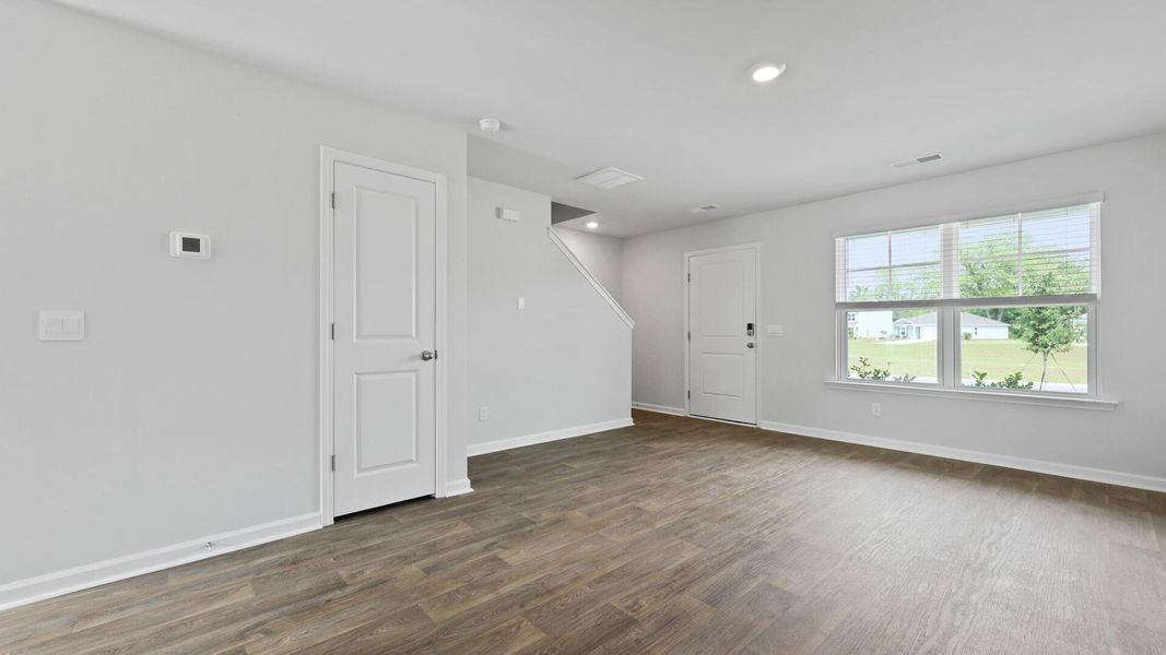 Spacious, unfurnished interior of a new home in Center Pointe, Santee (Image 13).