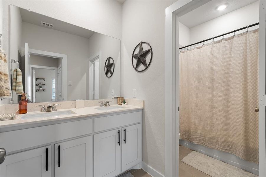 Furnished interior view inside a new home in , Forney (Image 5). Furnished interior view inside a new home in , Forney (Image 5).