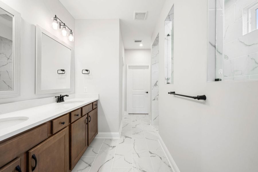 Furnished interior view inside a new home in Waterways, Richmond Hill (Image 8).